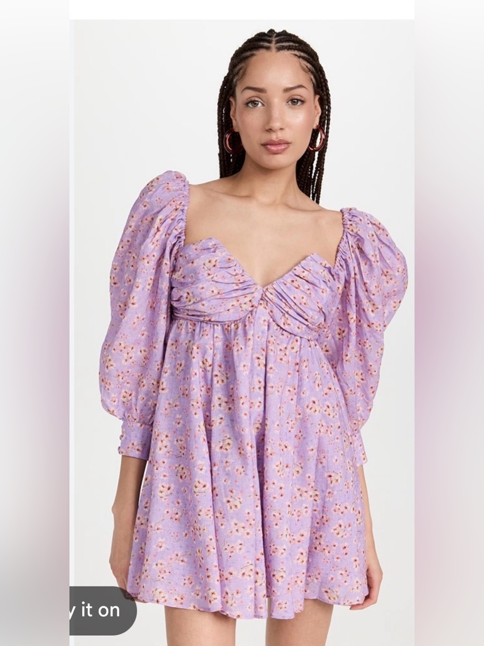 BARDOT “Lani floral mini dress” - Picture 1 of 4